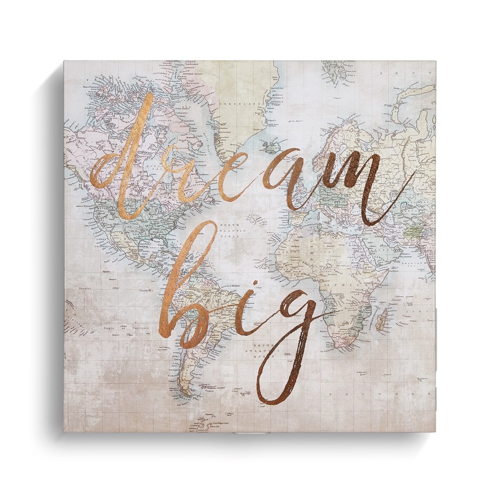 NWB Sound Gallery “Dream Big” Wireless Bluetooth Wall Art Speaker 24-in x 24-in